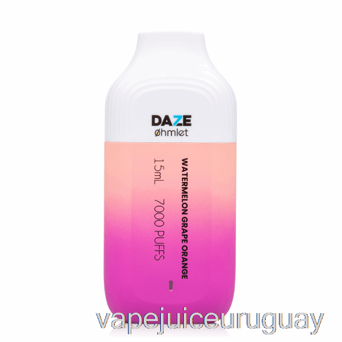 7 Vape Disponible De La Naranja De La Uva De La Sandía De La Nicotina Del Ohmlet 7000 0% Cero Recargable Recargable